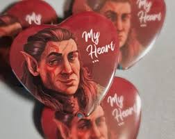 Halsin Inspired Button Badge Set