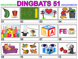 Dingbats 'dingbats' is a 8 letter word starting with d and ending with s synonyms, crossword answers and other related words for dingbats we hope that the following list of synonyms for the word dingbats will help you to finish your crossword today. Is Dingbat A Bad Word