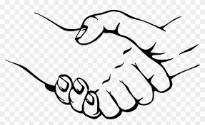 Find Hd Handshake Png Download Gambar Berjabat Tangan Hitam Putih Transparent Png To Search And Download More Free Transparent Png Image Png Gambar Hitam