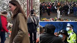 A photograph of sarah everard sits among the floral tributes and candles placed in clapham common in london on march 15. Sarah Everard Vigil Home Secretary Demands Full Report From Met Police After Clashes On Clapham Common Wa News