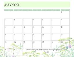 Get latest free 2021 printable calendars including for january, february, march, april, june, july, august, september, october, november, and december. 2021 Bible Verse Calendar Free Printable Cute Freebies For You