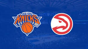 The font works but the hawk looks off. New York Knicks Vs Atlanta Hawks Tickets Madison Square Garden