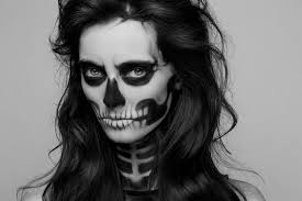 skeleton makeup by pauline darley