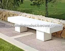 The bench is aptly suited for use with large outdoor dining tables, or, as a standalone bench for your outdoor living space or garden. Grc Garden Table And Cement Bench From China Manufacturer Manufactory Factory And Supplier On Ecvv Com