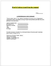 42 Free Proof Of Residency Letters For Landlord Excelshe