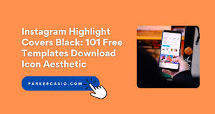 Making an instagram highlight cover is just like designing any other image for social media and requires a good photo editing app or tool. Instagram Highlight Covers Black 101 Free Download Icons Aesthetic