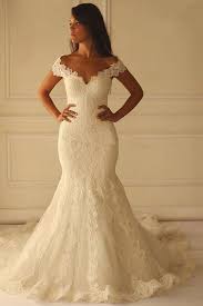 Customized Comfortable Mermaid Wedding Dresses Off Shoulder Court Train Short Sleeves Mermaid Lace Wedding Dress Lace Wedding Dress Vintage Lace Mermaid Wedding Dress Mermaid Wedding Dress