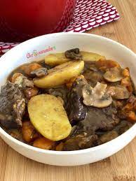 Bourguignon Au Cookeo Chezgourmandine Cookeo Recette Recettes De Cuisine Bourguignon Cookeo