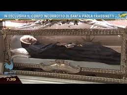 L'incorruttibilità del corpo dei santi. In Esclusiva Il Corpo Incorrotto Di Santa Paola Frassinetti Youtube