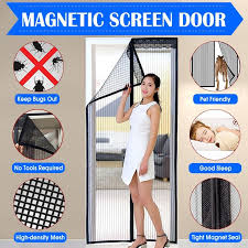 Home home tools decorating tools magnetic anti bug and mosquito net door. Hands Free Auto Close Magnetic Screen Door Anti Fly Bug Mosquito Magic Mesh Netting Window Protector Buy From 18 On Joom E Commerce Platform