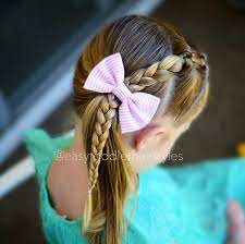 Braid Side Ponytail Side Ponytail Hairstyles Hair Styles Baby Hairstyles