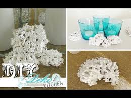 Kinder lieben das basteln mit naturmaterialien egal ob zuhause oder im kindergarten. Diy Deko Korallen Selber Machen Deko Kitchen Youtube