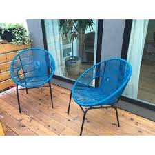 Corvus Sarcelles Woven Wicker Patio Chairs Set Of 2 Wicker Patio Chairs Outdoor Chair Set Indoor Outdoor Chair