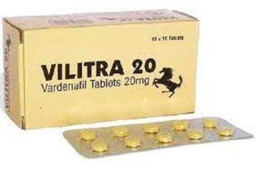Vilitra 20 Vardenafil Tablets 20 Mg, 10x10 Tablets Medicine Raw Materials at 100.00 INR at Best Price in Shikohabad | Manoj Medical Store