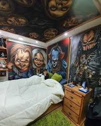 Horror Bedroom Horror Room Halloween Bedroom Decor Halloween Bedroom