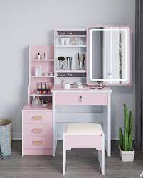 To provide the user with a convenient place to store clothing. European Style Dressing Table Bedroom Dresser Simple Multi Functional Dressing Table 4 Cabinet With Led Lights Lazada Ph