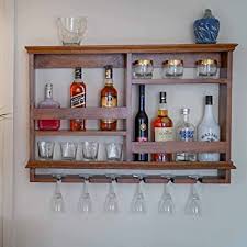 Shop allmodern for modern and contemporary furniture to match every style and budget. Timberly Bar Cabinet Wine Rack With Glass Storage Wall Hanging Mini Bar For Home Wine Glass Rack Holder Upside Down Glass Hanging Organizer Walnut Color 38 25 Inch Amazon In Furniture