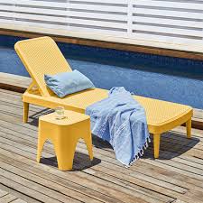 Intex inflatable floating lounge pool recliner lounger chair with cup holders. Lagoon Furnitures Introduces New Colors For Its Tahiti Sun Loungers To Celebrate Spring Feast