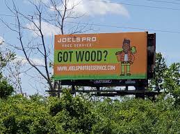 Read real reviews and see ratings for beavercreek, oh lawn care services for free! Joel S Pro Tree Service Unveils New Billboard Entitled Got Wood