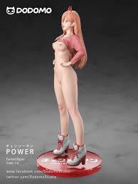 Power naked figure