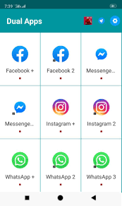 # long press and drag drop icons on screen for open app. Dual Apps Multiple App Cloner Movastore Com