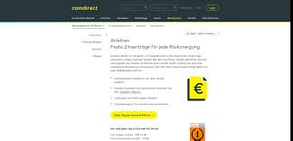 Die aktie liegt damit im vergleich zu werten aus der branche handelsbanken (kgv von 11,89) über dem durschschnitt (ca. Comdirect Bank Bewirbt Anleihe Mit 7 25 Zinsertrag P A Aktien Depot De
