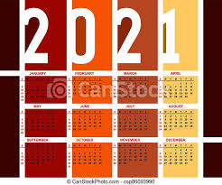 Harga paket 365 hari konten kalender desain ig fb jaminan anti kehabisan ide. Desain Kalender 2021 11 Eps 2021 Calendar Graphic Design With Unique Styles And Coloring And Various Styles Suitable For Canstock