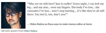 Easy Make Money Hideo Kojima Album On Imgur