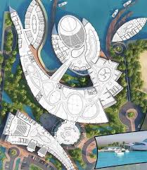 Dezone مشروع تخرج مركز احياء مائية من تصميم Mazen Sami Facebook