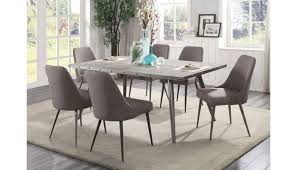 Erica Mid Century Modern Dining Table Set