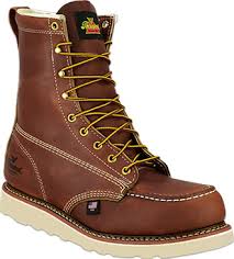 Men S Thorogood 8 Steel Toe Wedge Sole Work Boot U S A 804 4208 Midwestboots Com