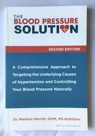The Blood Pressure Solution Merritt Dr Marlene Amazon Com Books