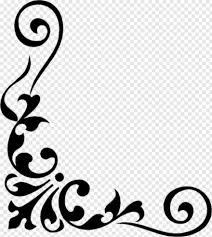Damask Corner Border Design Transparent Png 448x500 2149754 Png Image Pngjoy What do you get?• 3 high quality, printable. corner border design transparent png
