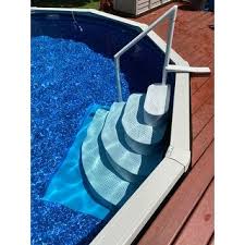 This redesigned beauty has all the features you want to. Top Product Reviews For Wedding Cake Above Ground Pool Step With Liner Pad White 11606731 Overstock