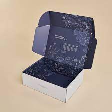 Gift Box For Natural Beauty Brand Packaging Design With Leaf Illustration Branding Design Packaging Mailer Box Design Packing Box Design