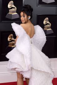 Select from premium cardi b grammy of the highest quality. Cardi B Wears Ashi Studio To The 2018 Grammy Awards The Story Behind Cardi B S Grammy Dress