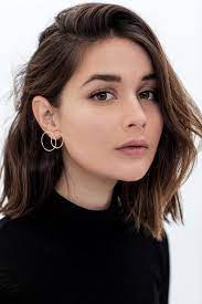 10 Best Hoop Earrings Short Hair Styles Long Hair Styles Lob Hairstyle