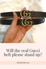 The Difference Between The Real Gucci Belt And The Fake One The Daily Belle Gucci Belt Outfit Gucci Belt Brown Gucci Belt
