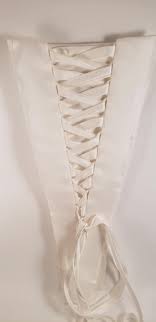 Ivory Corset Kit In Satin And Chiffon Bridal Alterations Bridal Gown Fitting Dress Alterations