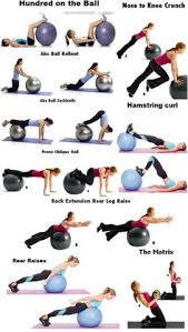 44 Best Exercise Ball Exercises Images Exercise Stability