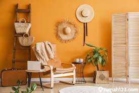 Maybe you would like to learn more about one of these? 7 Perpaduan Warna Orange Pada Hunian Bikin Rumah Jadi Ceria Rumah123 Com