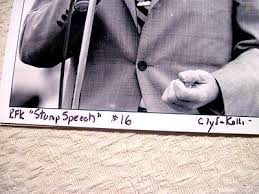 Robert F. Kennedy" The Stump Speech #16, by Clyde Keller
