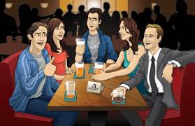 How i met your mother tells us the crazy stories of a group of five friends living in new york in which each tries to achieve happiness while having fun and care about their friends living really incredible things. How I Met Your Mother Wallpaper 1080p Wallpaper Collection