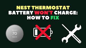 ● demonstrate how to use the nest app ● explain features like energy history and home. Nest Thermostat Battery Won T Charge How To Fix Robot Powered Home