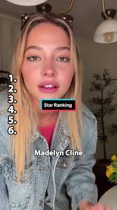 What’s your list?👇 #starranking #ranking #celebrities #madelyncline  #sophierain #jessicaalba #sabrinacarpenter #sydneysweeney