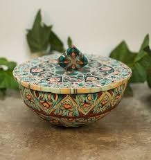 Decorative Bowl Bowl With Lid Decorative Dish Handmade Bowl Small Bowl Unique Gift Green Bowl Handmade Bowl Decorative Bowls Tiny Bowls