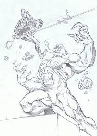 Venom coloring pages for boys. Bamboo New Media Marine