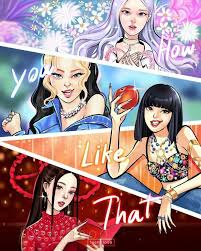 Todlakasinaru nanao blackpink 1024x768 anime hot anime hd art. How You Like That Art Blackpink Poster Black Pink Kpop Lisa Blackpink Wallpaper