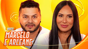 Marcelo e Arleane estão no BBB 25! Conheça a dupla!