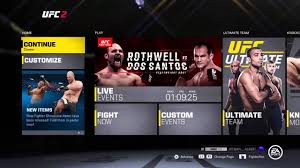 At the opening screen with the press options button message, press up(2), down(2), left, right, left, right, circle, x, options to unlock joe rogan as a fighter in the welterweight division. Ufc 2 How To Get Dlc Characters Free Youtube